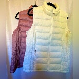 TWO Puffer Vests- XL